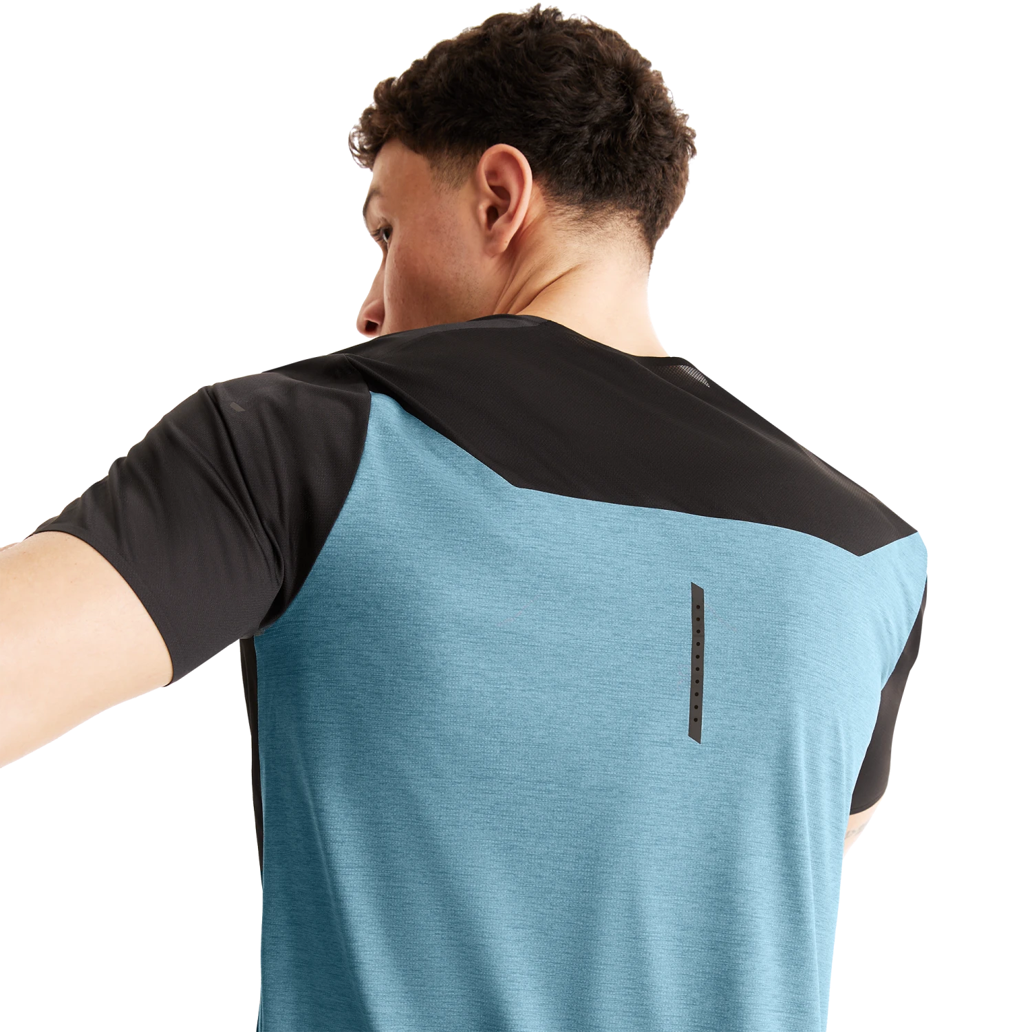 On Running ON Mens Performance SS Tee - Black/Wash 5 On Running ON Mens Performance SS Tee - Black/Wash - Image 5