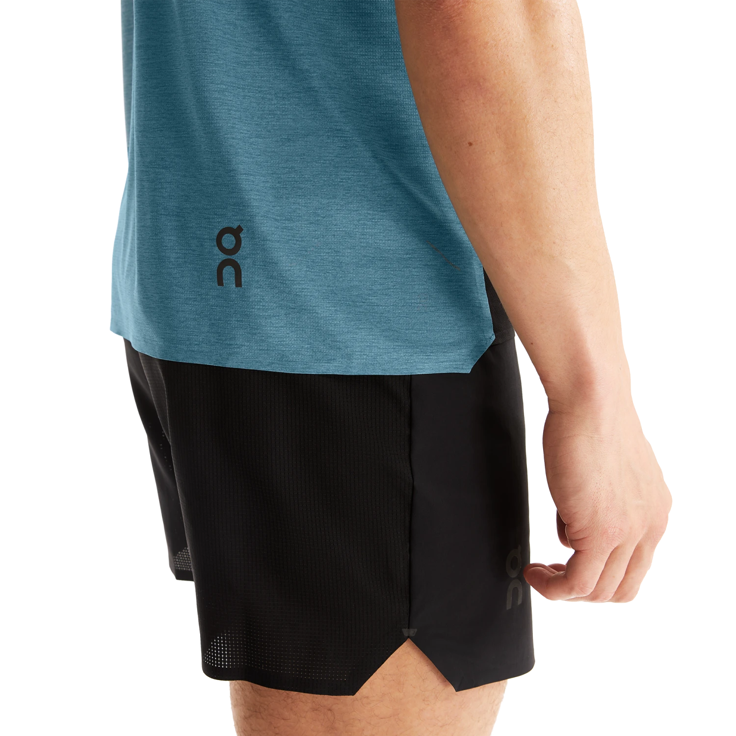 On Running ON Mens Performance SS Tee - Black/Wash 7 On Running ON Mens Performance SS Tee - Black/Wash - Image 7