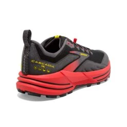 Brooks Mens Cascadia 16 - Black/Fiery Red/Blazing Yellow - Trail -Sportswear 110376 035 H Cascadia 16 scaled