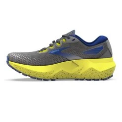 Brooks Mens Caldera 6 - Gunmetal/Surf The Web/Sulphur - Trail 10 Brooks Mens Caldera 6 - Gunmetal/Surf The Web/Sulphur - Trail -Sportswear 110379 050 M Caldera 6 scaled