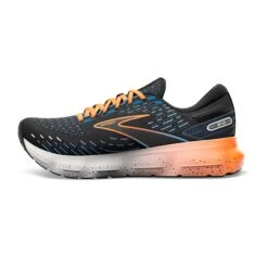 Brooks Mens Glycerin 20 - Black/Classic Blue/Orange - Neutral -Sportswear 110382 035 M Glycerin 20 scaled
