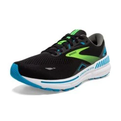 Brooks Mens Adrenaline GTS 23 Extra Wide - 4E Width - Black/Hawaiian Ocean/Green - Stability -Sportswear 110391 006 Z Adrenaline GTS 23 3a404003 94dc 4a48 b5e9 6dcaac8223b8 scaled