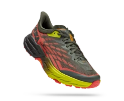 Hoka Mens Speedgoat 5 - Thyme/Fiesta - Trail -Sportswear 1123159 TFST 1