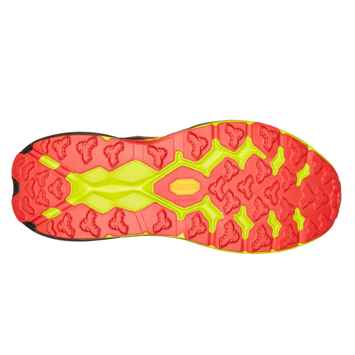 Hoka Mens Speedgoat 5 Wide - 2E Width - Thyme/Fiesta - Trail 2 Hoka Mens Speedgoat 5 Wide - 2E Width - Thyme/Fiesta - Trail - Image 2