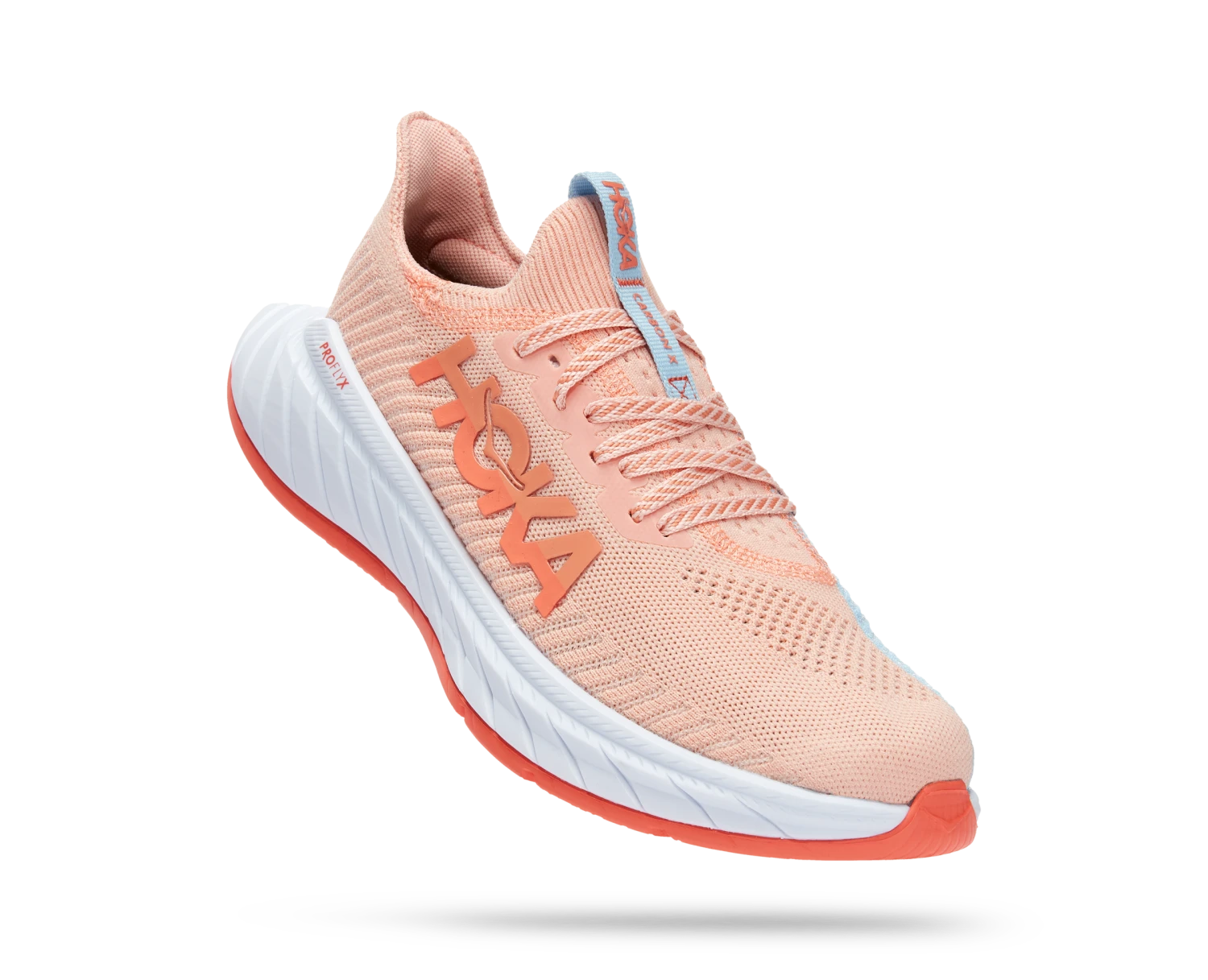 Hoka Womens Carbon X 3 - Peach Parfait/Summer Song - Neutral 4 Hoka Womens Carbon X 3 - Peach Parfait/Summer Song - Neutral - Image 4