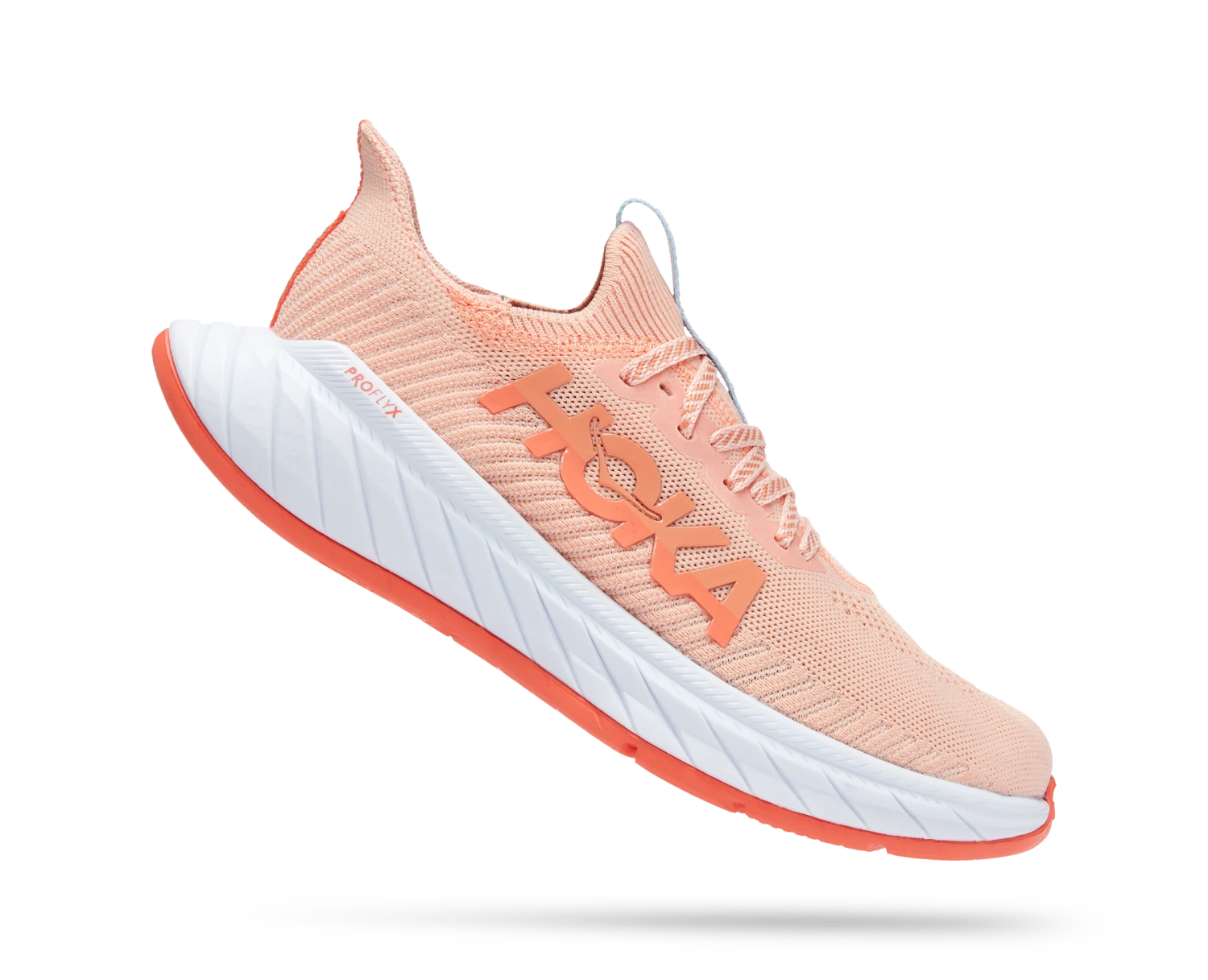 Hoka Womens Carbon X 3 - Peach Parfait/Summer Song - Neutral 5 Hoka Womens Carbon X 3 - Peach Parfait/Summer Song - Neutral - Image 5