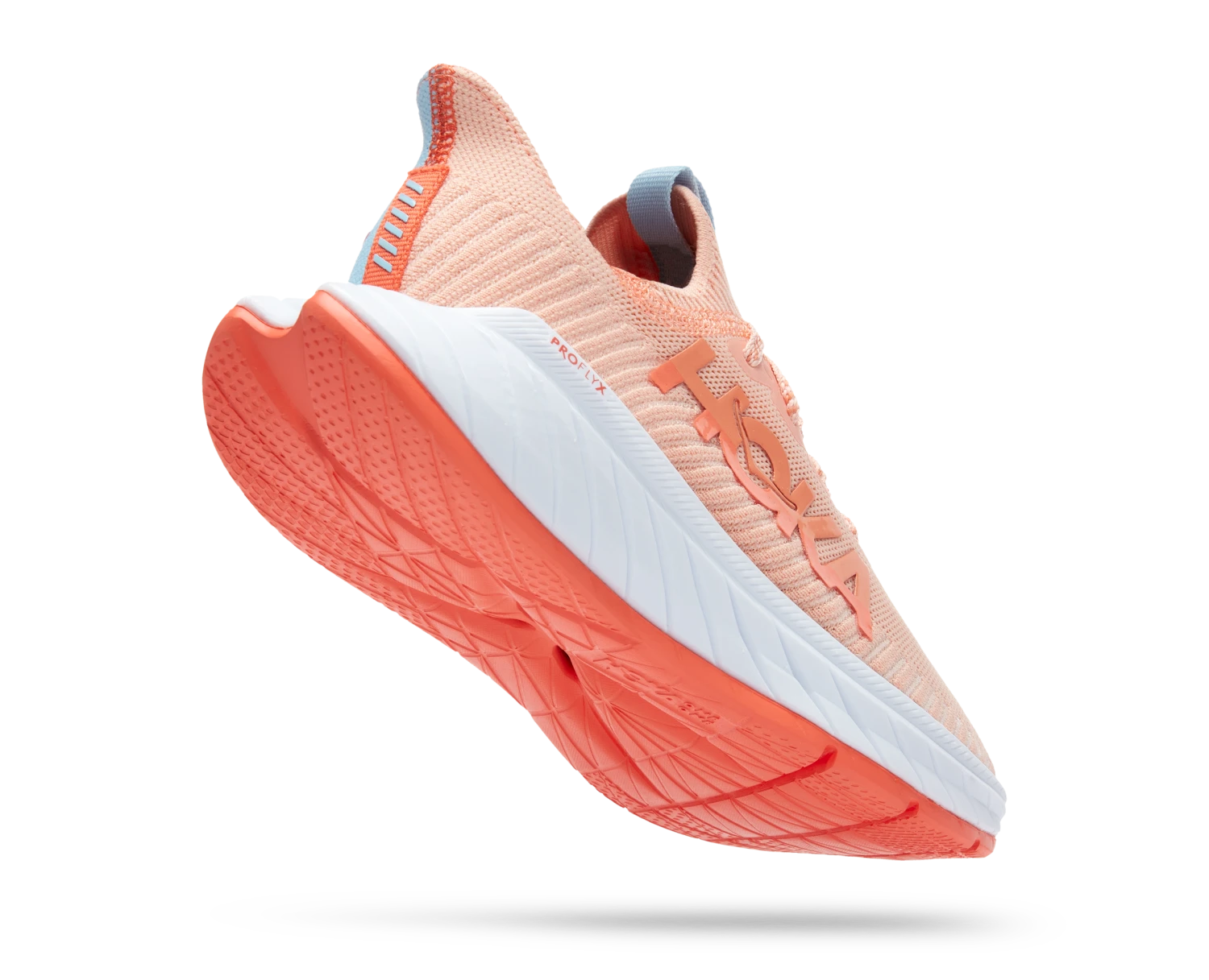 Hoka Womens Carbon X 3 - Peach Parfait/Summer Song - Neutral 6 Hoka Womens Carbon X 3 - Peach Parfait/Summer Song - Neutral - Image 6