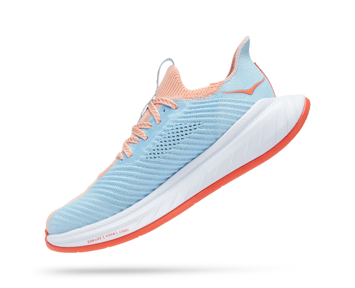 Hoka Womens Carbon X 3 - Peach Parfait/Summer Song - Neutral 7 Hoka Womens Carbon X 3 - Peach Parfait/Summer Song - Neutral - Image 7