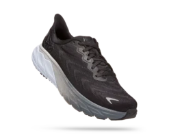 Hoka Mens Arahi 6 Wide - 2E Width - Black/White - Stability -Sportswear 1123194 BWHT 1 1d721ed2 c22e 4beb 977c d1d0a6b6c98d