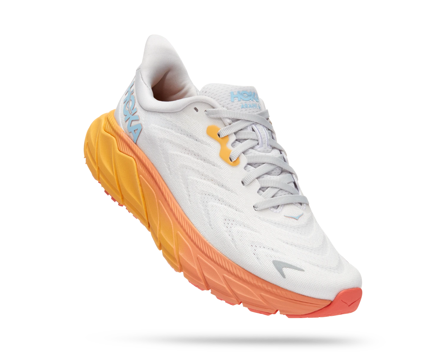 Hoka Womens Arahi 6 - Nimbus Cloud/Blanc De Blanc - Stability 4 Hoka Womens Arahi 6 - Nimbus Cloud/Blanc De Blanc - Stability - Image 4