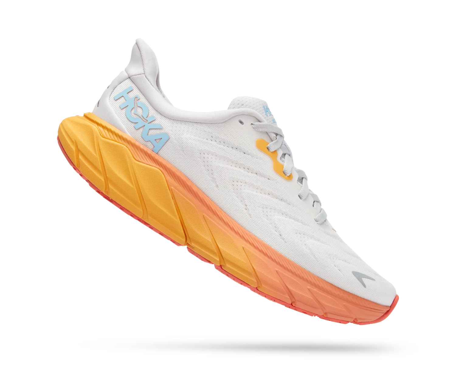Hoka Womens Arahi 6 - Nimbus Cloud/Blanc De Blanc - Stability 3 Hoka Womens Arahi 6 - Nimbus Cloud/Blanc De Blanc - Stability - Image 3