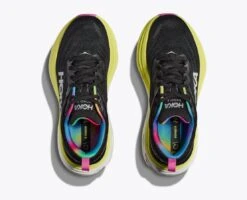 Hoka Mens Bondi 8 - Black/Citrus Glow - Neutral 10 Hoka Mens Bondi 8 - Black/Citrus Glow - Neutral -Sportswear 1123202 BCGL 2