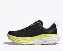 Hoka Mens Bondi 8 - Black/Citrus Glow - Neutral 15 Hoka Mens Bondi 8 - Black/Citrus Glow - Neutral -Sportswear 1123202 BCGL 8