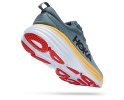 Hoka Mens Bondi 8 - Goblin Blue/Mountain Spring - Neutral 11 Hoka Mens Bondi 8 - Goblin Blue/Mountain Spring - Neutral -Sportswear 1123202 GBMS 3