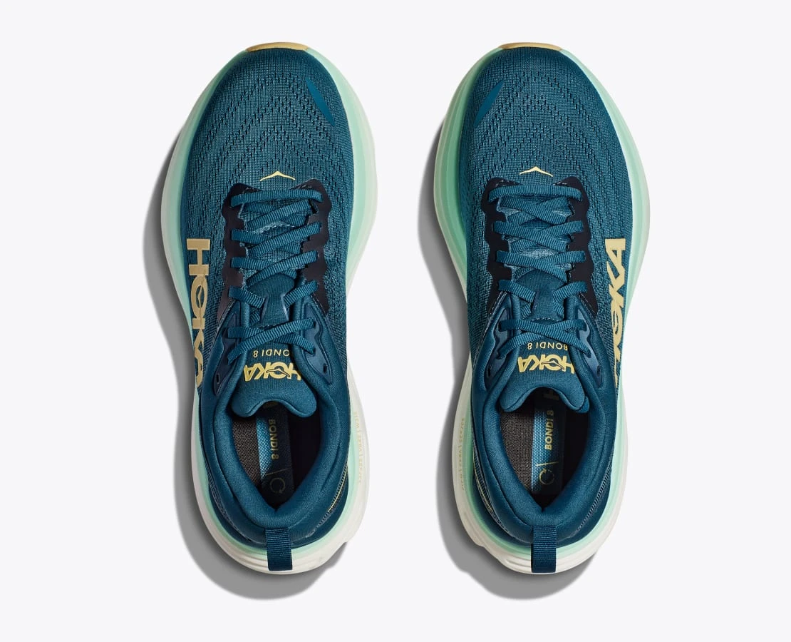 Hoka Mens Bondi 8 - Midnight Ocean/Bluesteel - Neutral 3 Hoka Mens Bondi 8 - Midnight Ocean/Bluesteel - Neutral - Image 3