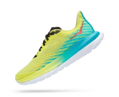 Hoka Mens Mach 5 - D Regular Width - Evening Primrose/Scuba Blue - Neutral -Sportswear 1127893 EPSB 4