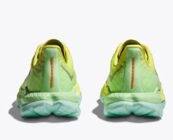 Hoka Womens Mach 5 - Citrus Glow/Lime Glow - Neutral -Sportswear 1127894 CGLG 5