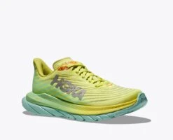 Hoka Womens Mach 5 - Citrus Glow/Lime Glow - Neutral -Sportswear 1127894 CGLG 6