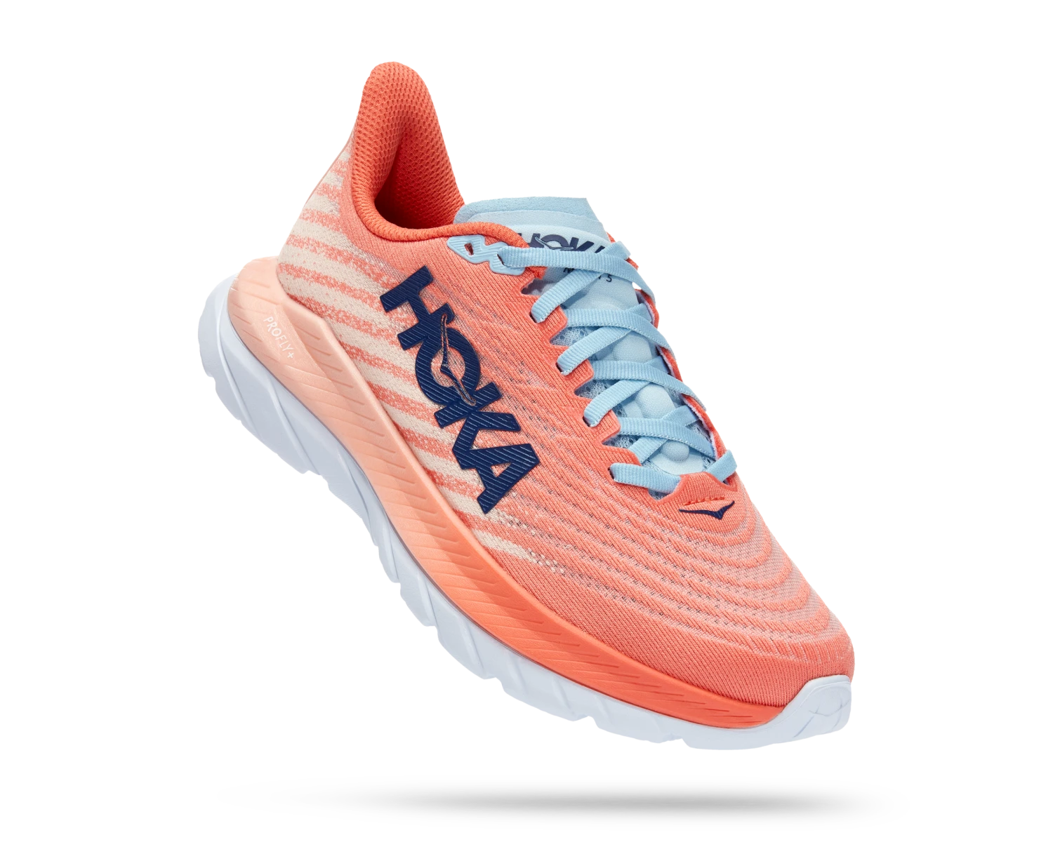 Hoka Womens Mach 5 - Camellia/Peach Parfait - Neutral 4 Hoka Womens Mach 5 - Camellia/Peach Parfait - Neutral - Image 4