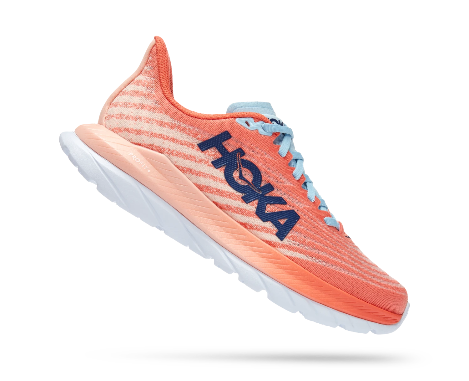 Hoka Womens Mach 5 - Camellia/Peach Parfait - Neutral 3 Hoka Womens Mach 5 - Camellia/Peach Parfait - Neutral - Image 3