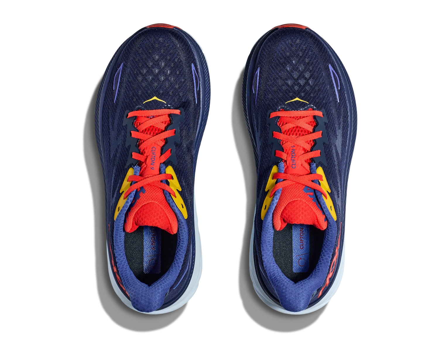 Hoka Mens Clifton 9 - Bellwether Blue/Dazzling Blue - Neutral 3 Hoka Mens Clifton 9 - Bellwether Blue/Dazzling Blue - Neutral - Image 3