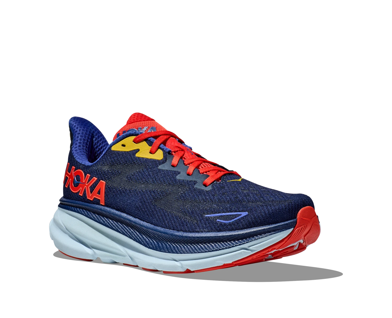 Hoka Mens Clifton 9 - Bellwether Blue/Dazzling Blue - Neutral 7 Hoka Mens Clifton 9 - Bellwether Blue/Dazzling Blue - Neutral - Image 7