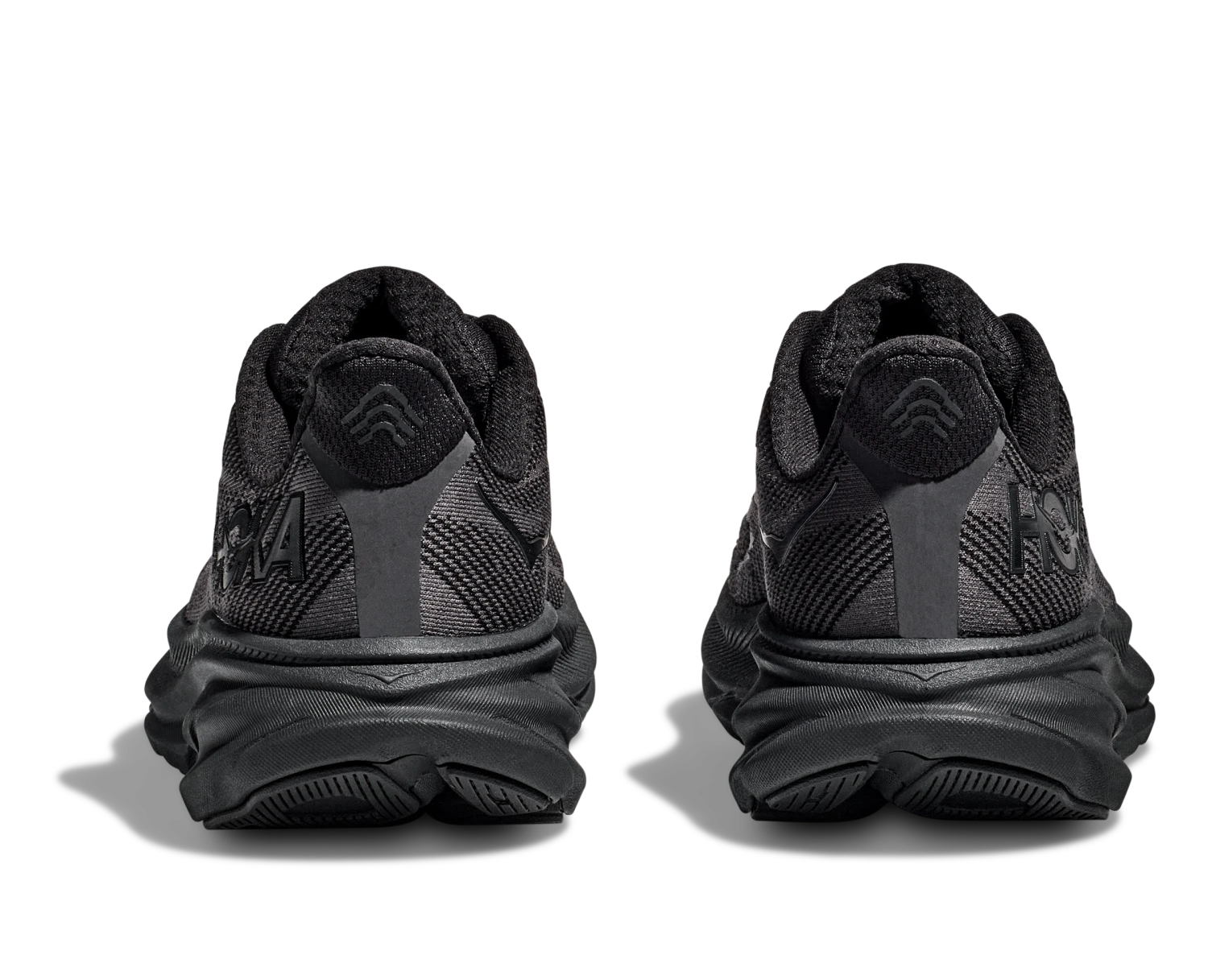 Hoka Mens Clifton 9 - Black/Black - Neutral 6 Hoka Mens Clifton 9 - Black/Black - Neutral - Image 6