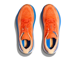 Hoka Mens Clifton 9 - Vibrant Orange/Impala - Neutral -Sportswear 1127895 VOIM 2