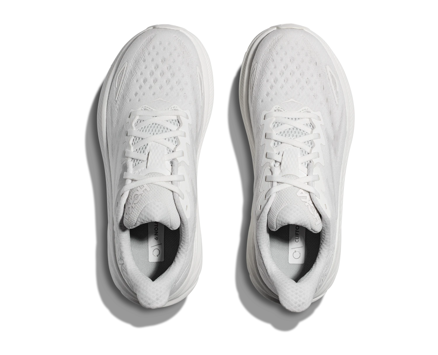 Hoka Womens Clifton 9 - White/White - Neutral 4 Hoka Womens Clifton 9 - White/White - Neutral - Image 4