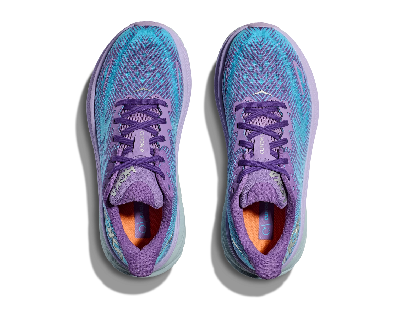 Hoka Womens Clifton 9 - Chalk Violet/Pastel Lilac - Neutral 5 Hoka Womens Clifton 9 - Chalk Violet/Pastel Lilac - Neutral - Image 5