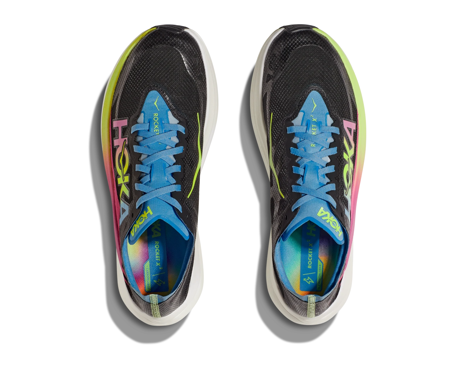 Hoka Rocket X 2 - Black/Multi - Neutral 5 Hoka Rocket X 2 - Black/Multi - Neutral - Image 5