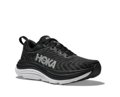 Hoka Mens Gaviota 5 - Black/White - Stability -Sportswear 1127929 BWHT 6