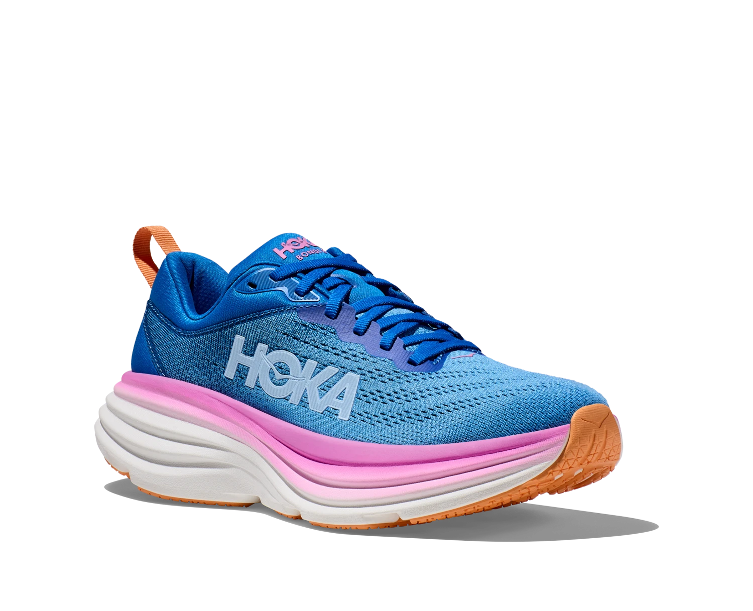 Hoka Womens Bondi 8 - Coastal Sky/All Aboard - Neutral 7 Hoka Womens Bondi 8 - Coastal Sky/All Aboard - Neutral - Image 7