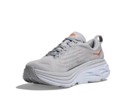Hoka Womens Bondi 8 - Harbour Mist/Lunar Rock - Neutral -Sportswear 1127952 HMLR 3