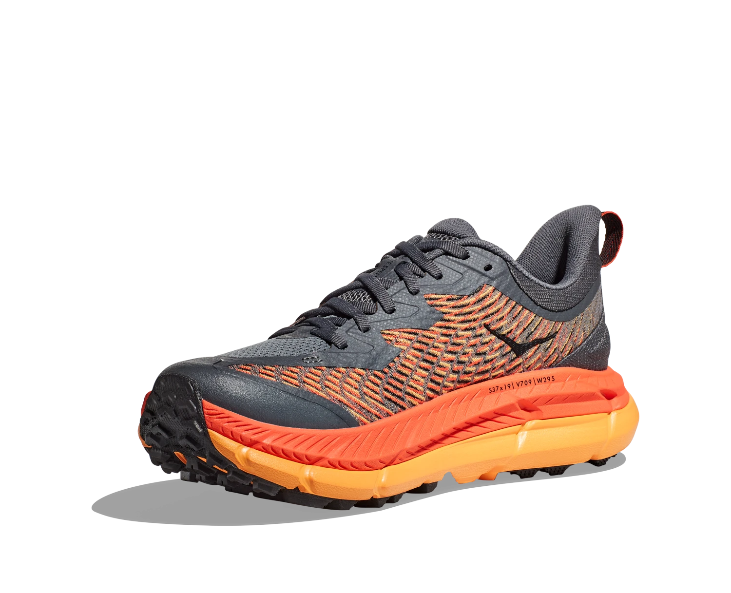 Hoka Mens Mafate Speed 4 - Castlerock/Black - Trail 5 Hoka Mens Mafate Speed 4 - Castlerock/Black - Trail - Image 5