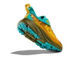 Hoka Mens Challenger ATR 7 GTX - D Regular Width - Golden Yellow/Avocado - Trail -Sportswear 1134501 GYAV 4