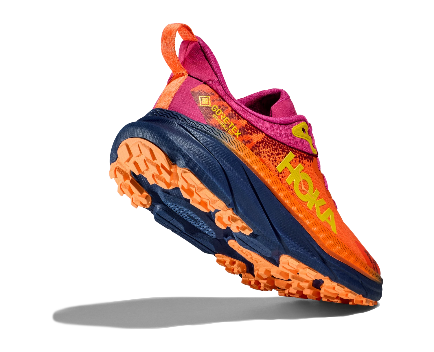 Hoka Womens Challenger ATR 7 GTX - Vibrant Orange/Pink Yarrow - Trail 5 Hoka Womens Challenger ATR 7 GTX - Vibrant Orange/Pink Yarrow - Trail - Image 5