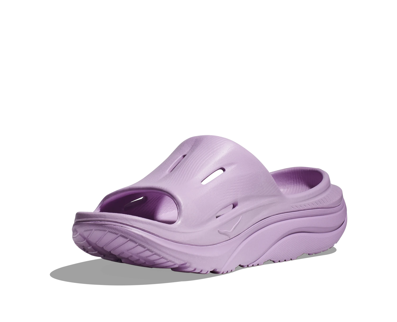 Hoka Womens Ora Recovery Slide 3 - Violet Bloom/Violet Bloom 5 Hoka Womens Ora Recovery Slide 3 - Violet Bloom/Violet Bloom - Image 5