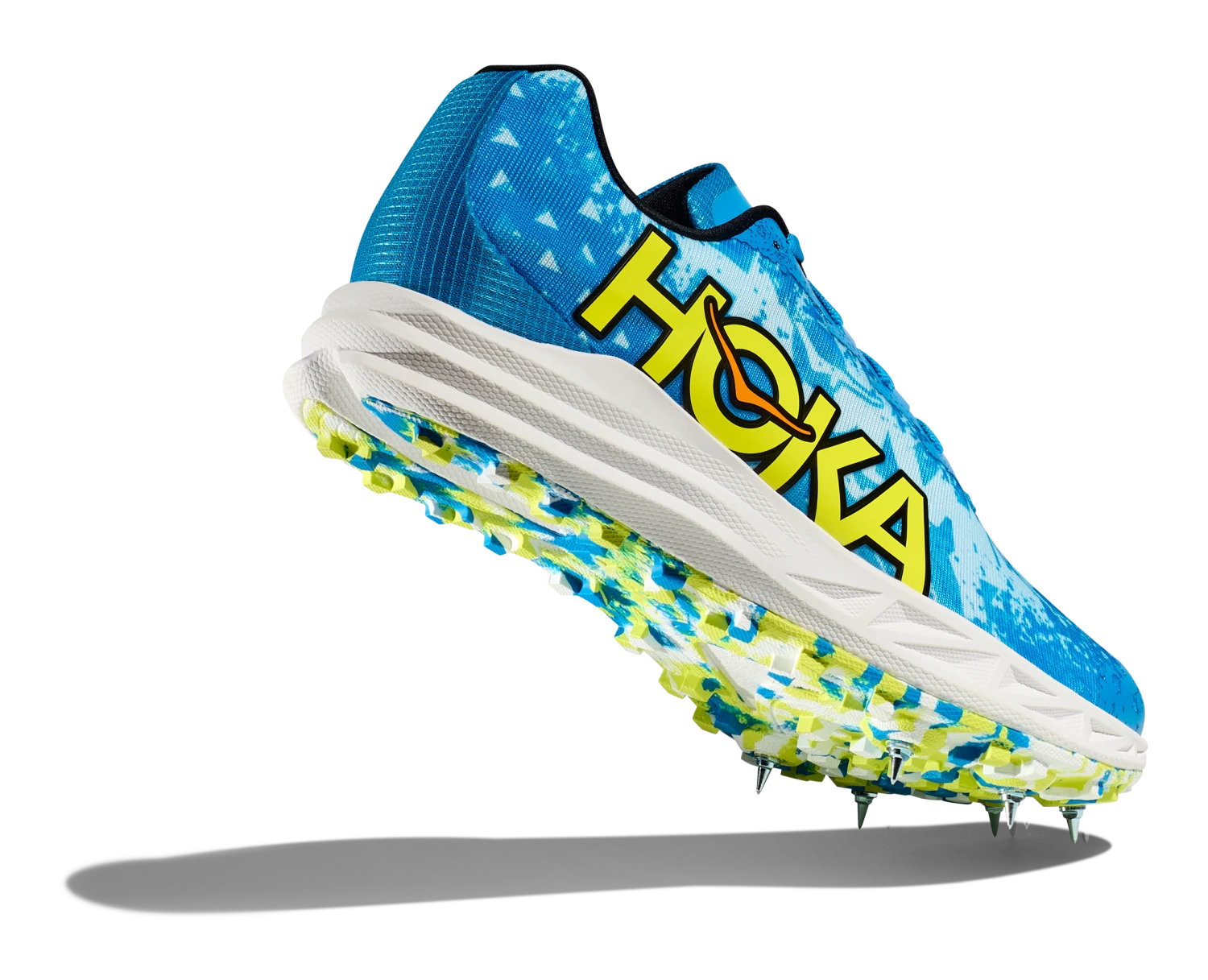 Hoka Crescendo Cross Country Spikes - Dive Blue/Evening Primrose 2 Hoka Crescendo Cross Country Spikes - Dive Blue/Evening Primrose - Image 2