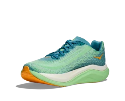 Hoka Mens Mach X - Ocean Mist/Lime Glow - Neutral -Sportswear 1141450 OMLG 3