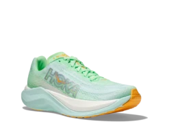 Hoka Womens Mach X - Lime Glow/Sunlit Ocean - Neutral -Sportswear 1141451 LGSO 6