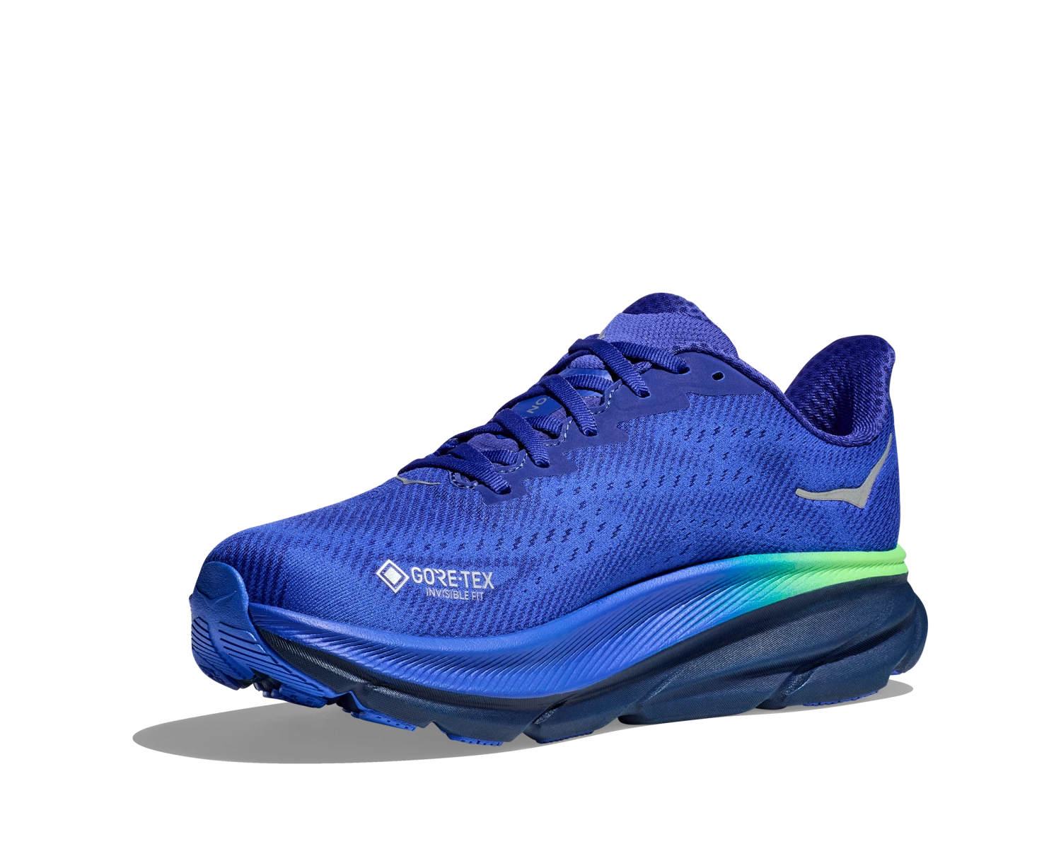 Hoka Mens Clifton 9 GTX - Dazzling Blue/Evening Sky - Neutral 4 Hoka Mens Clifton 9 GTX - Dazzling Blue/Evening Sky - Neutral - Image 4