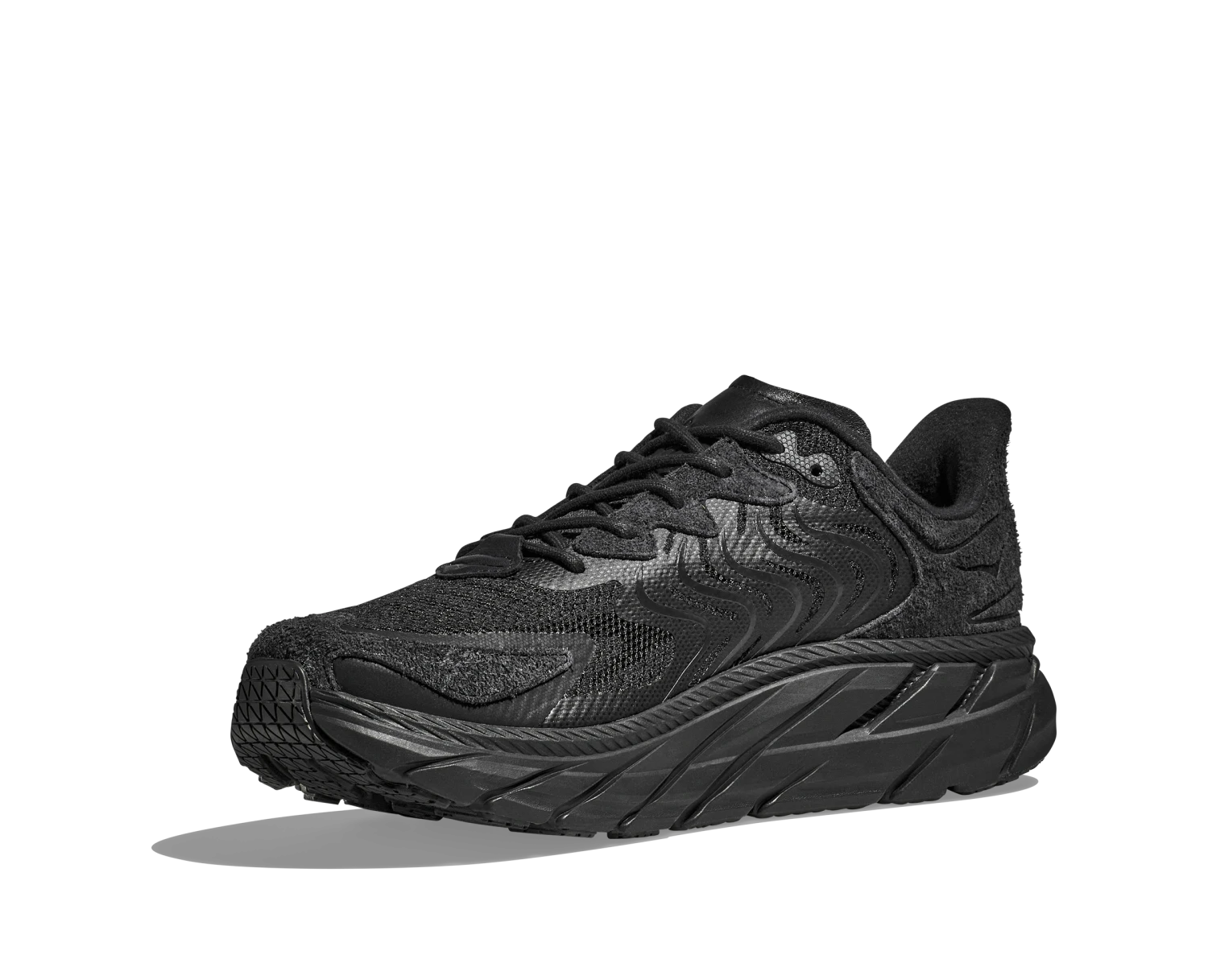 Hoka Unisex Clifton LS - Black/Asphalt - Neutral 4 Hoka Unisex Clifton LS - Black/Asphalt - Neutral - Image 4