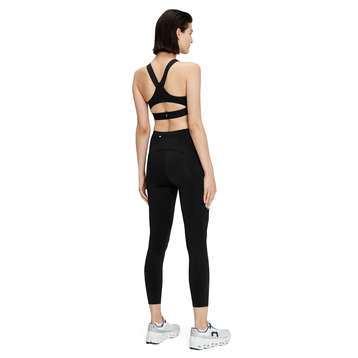 On Running ON Womens Performance Tights 7/8 - Black 3 On Running ON Womens Performance Tights 7/8 - Black - Image 3