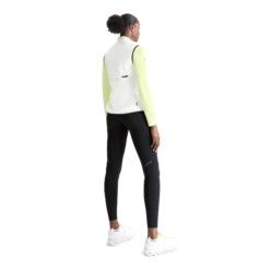 On Running ON Women's Weather Vest - White/Black -Sportswear 1WD10570462 weather vest fw23 white black w g3