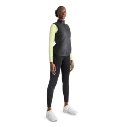On Running ON Women's Weather Vest - Black -Sportswear 1WD10570553 weather vest fw23 black w g2
