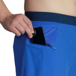 Brooks Mens Sherpa 7" 2-in-1 Short - Bluetiful/Indigo Rush 16 Brooks Mens Sherpa 7" 2-in-1 Short - Bluetiful/Indigo Rush -Sportswear 211333 435 D2 Sherpa 7in 2in1 Short