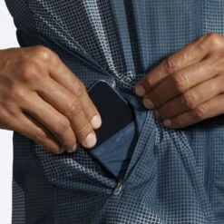 Brooks Mens Canopy Jacket - Indigo Rush Altitude Print 16 Brooks Mens Canopy Jacket - Indigo Rush Altitude Print -Sportswear 211385 406 d1 canopy jacket mens running jacket