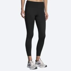 Brooks Womens Method 7/8 Tight - Black 11 Brooks Womens Method 7/8 Tight - Black -Sportswear 221479 001 mf method crop tight womens womens running tight scaled