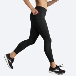 Brooks Womens Method 7/8 Tight - Black 12 Brooks Womens Method 7/8 Tight - Black -Sportswear 221479 001 mv method crop tight womens womens running tight scaled